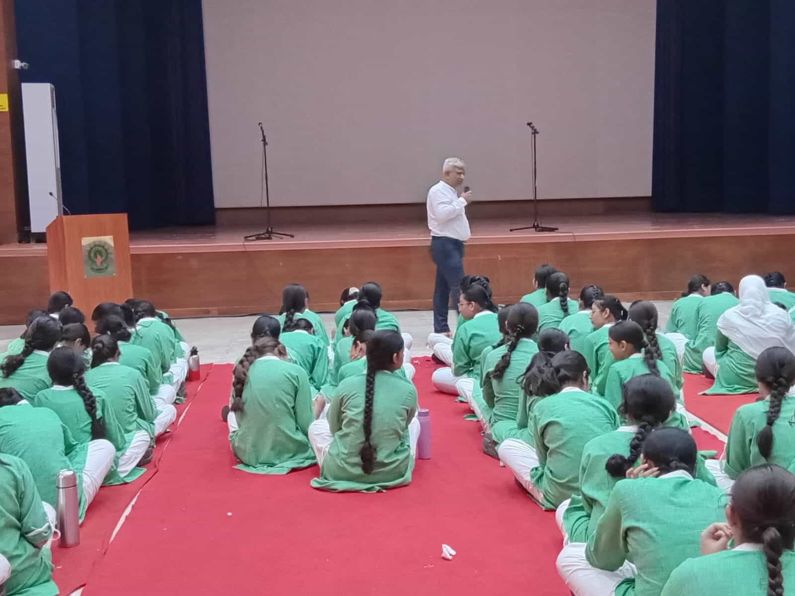 Young people participating in an Acrophile Foundation engagement